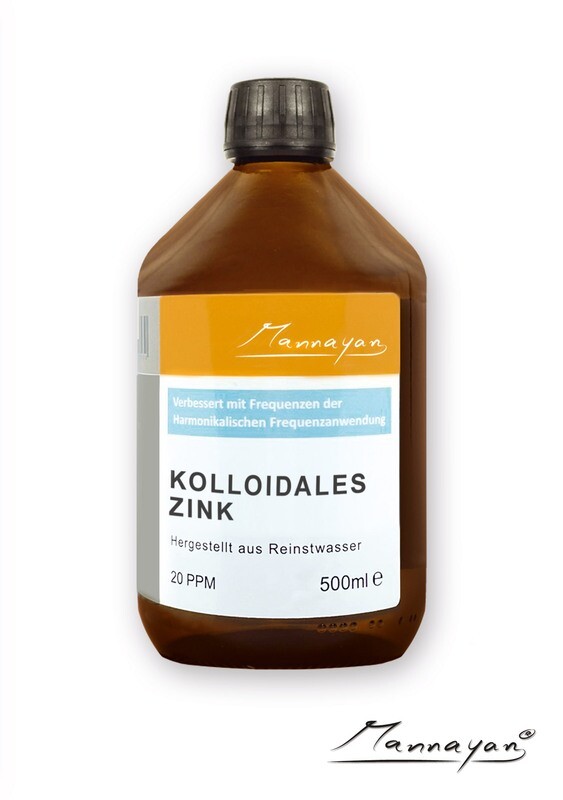 Mannayan Kolloidales Zink 500 ml Mannayan Kolloidales Zink 500 ml