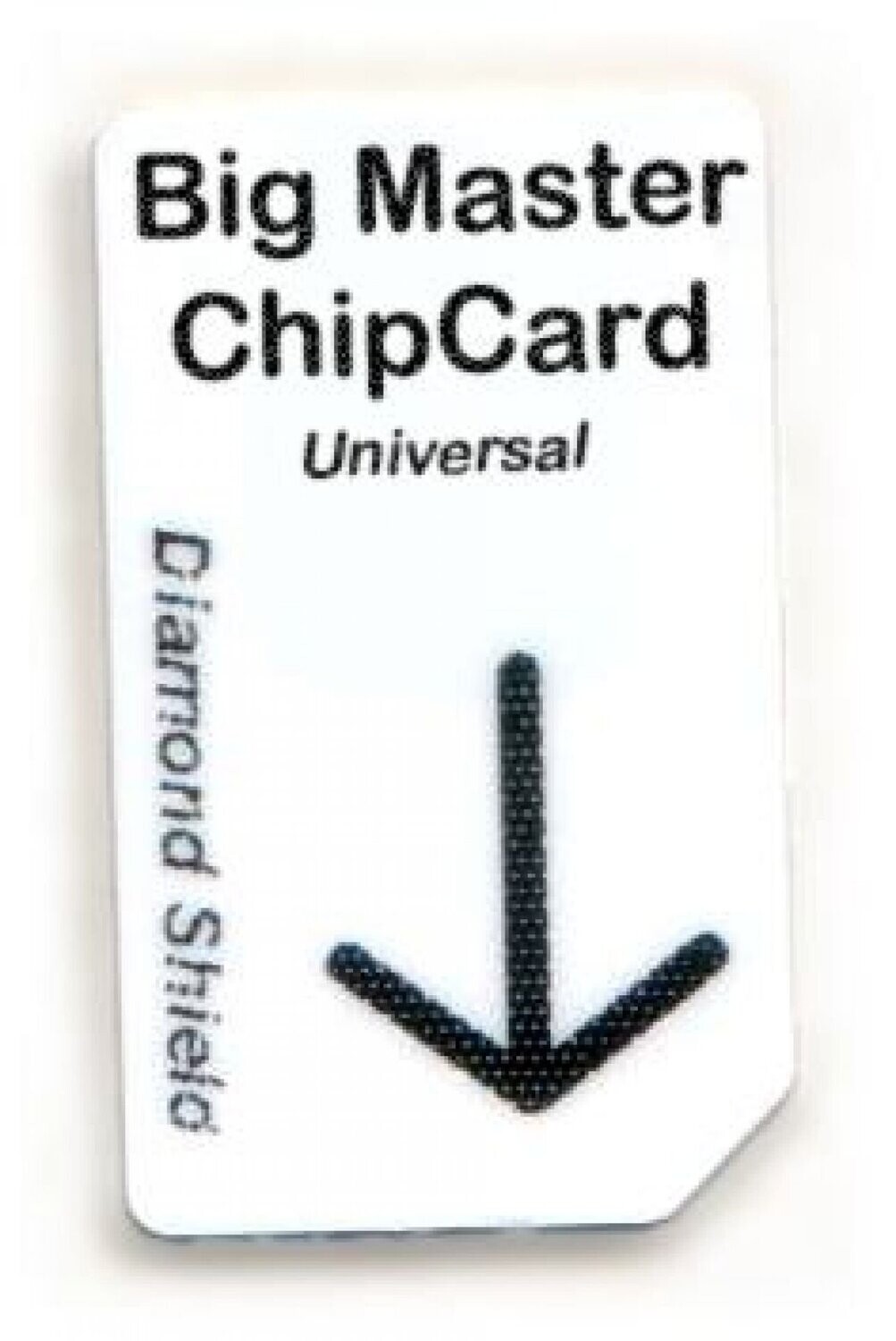 Big Master Chipcard Universal (leer) – 127 Slots