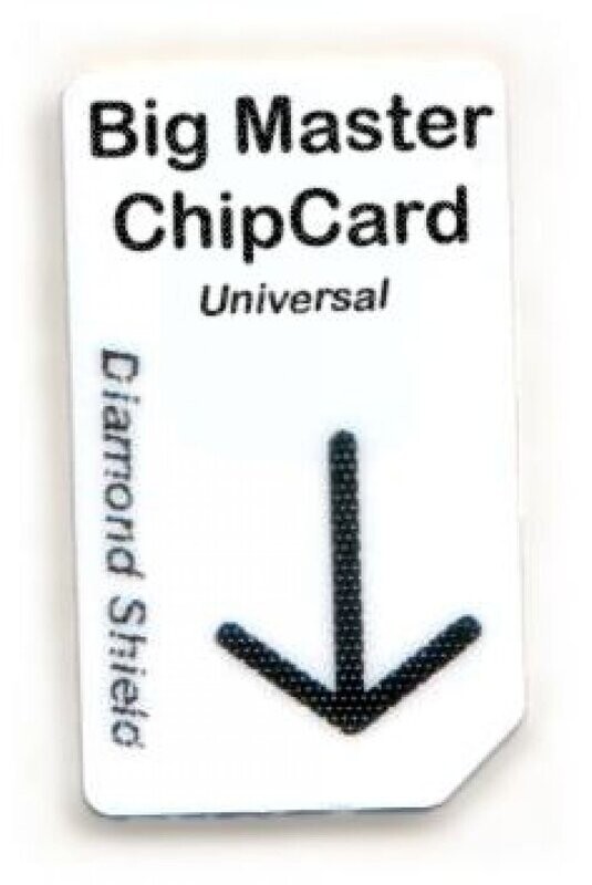 Big Master Chipcard Universal (leer) – 127 Slots