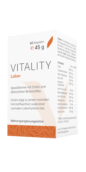 VITALITY Leber, 60 Kapseln