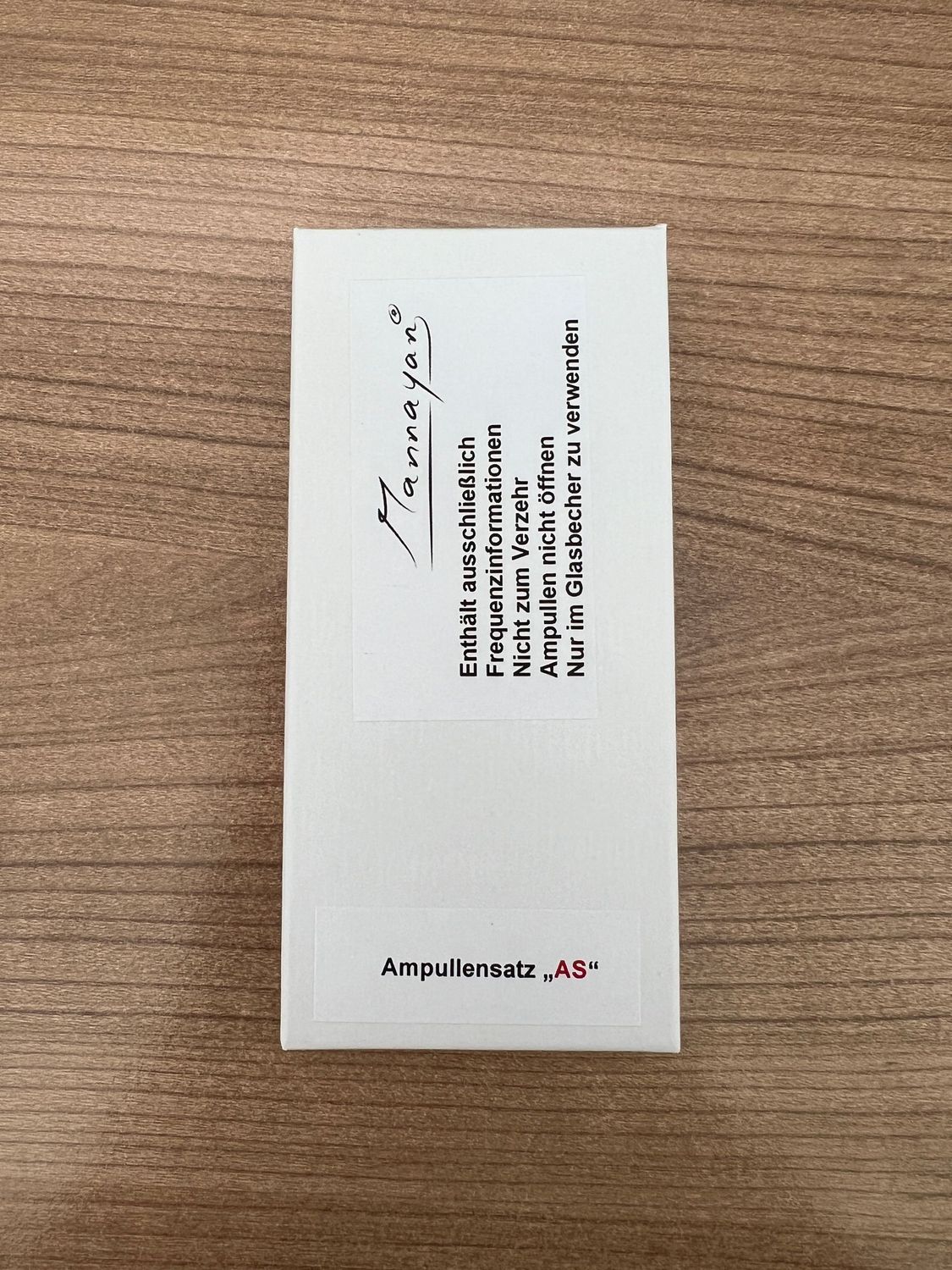 Ampullensatz "AS"