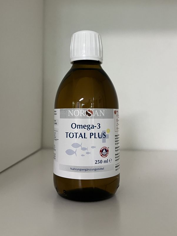 Omega-3 Total Plus mit Zitronengeschmack