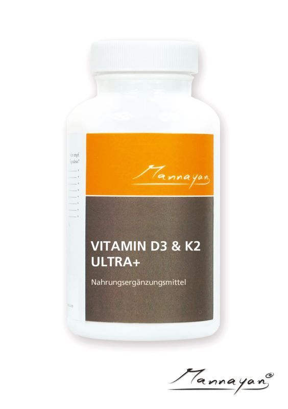 Mannayan VITAMIN D3 & K2 ULTRA + Mannayan VITAMIN D3 & K2 ULTRA +