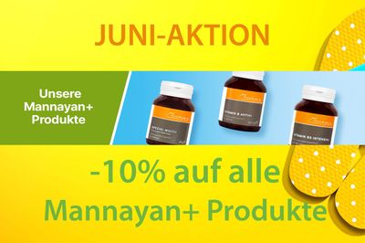 -10% auf alle Mannayan+ Produkte
