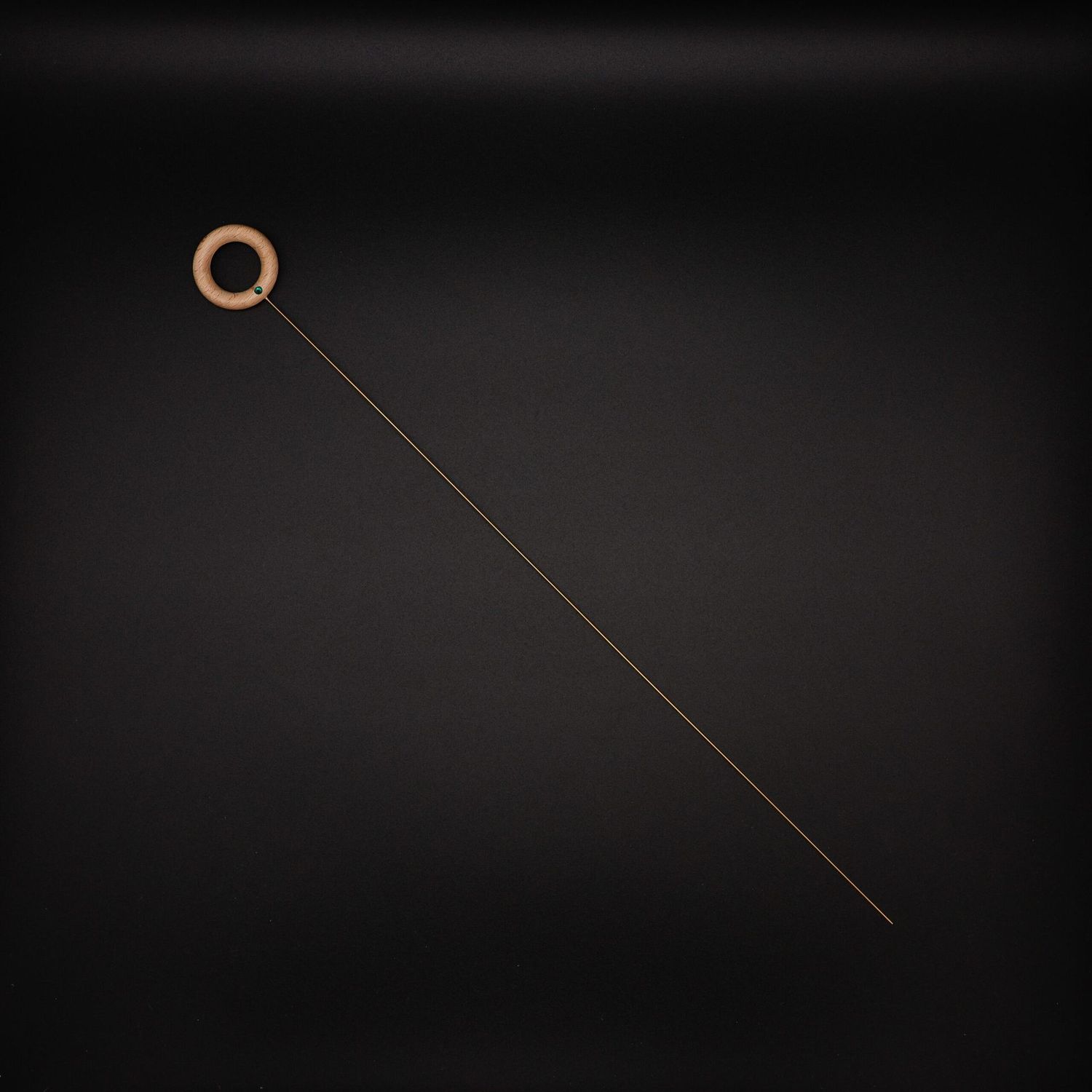 ​Ersatzantenne mit Holzring