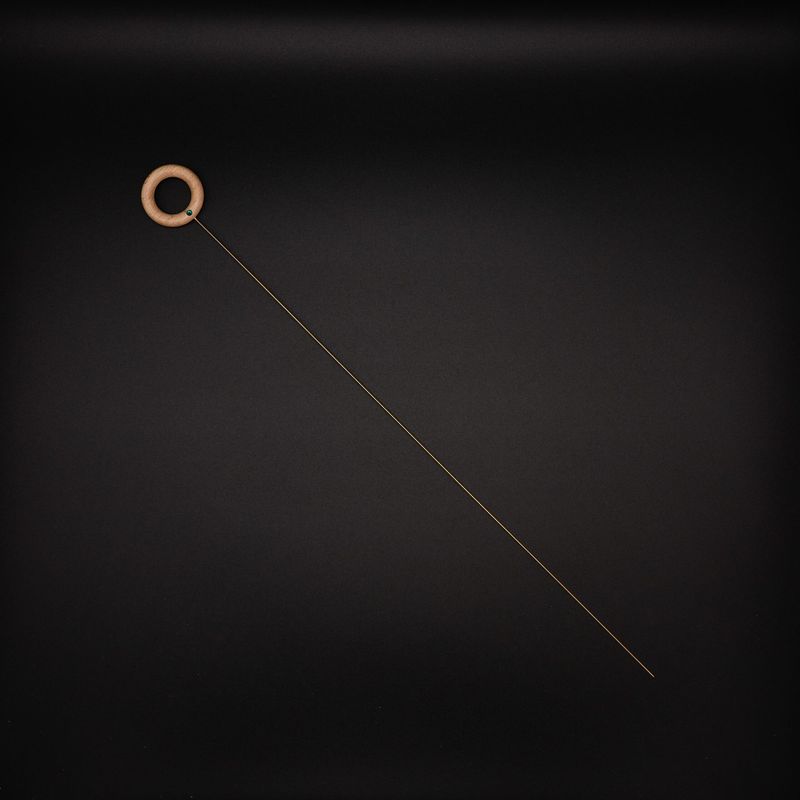 ​Ersatzantenne mit Holzring