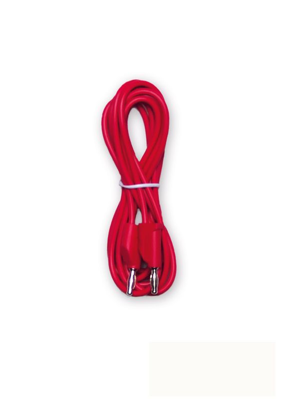 Abgreifer-Kabel (2 m) mit Bananenstecker (rot)