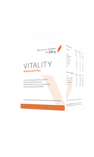 VITALITY Ballaststoff Plus, 250 g Pulver VITALITY Ballaststoff Plus, 250 g Pulver