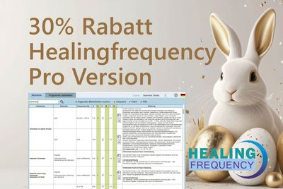 -30% auf das Healingfrequency