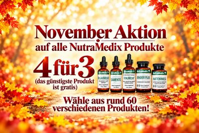 4+1 gratis auf alle Nutramedix Produkt