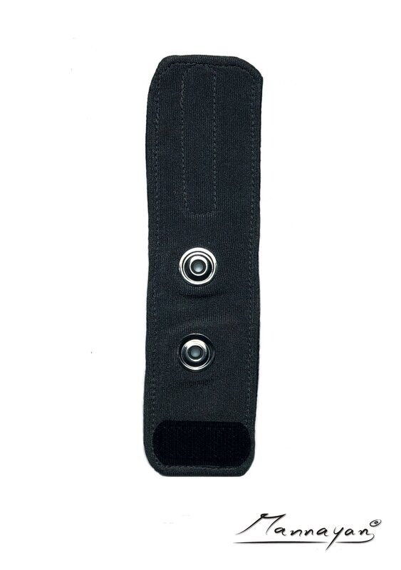 Stoff-/Flächenelektrode mit Klettverschluss (Halsband): 150 x 40 mm (Tiere) Stoff-/Flächenelektrode mit Klettverschluss (Halsband): 150 x 40 mm (Tiere)