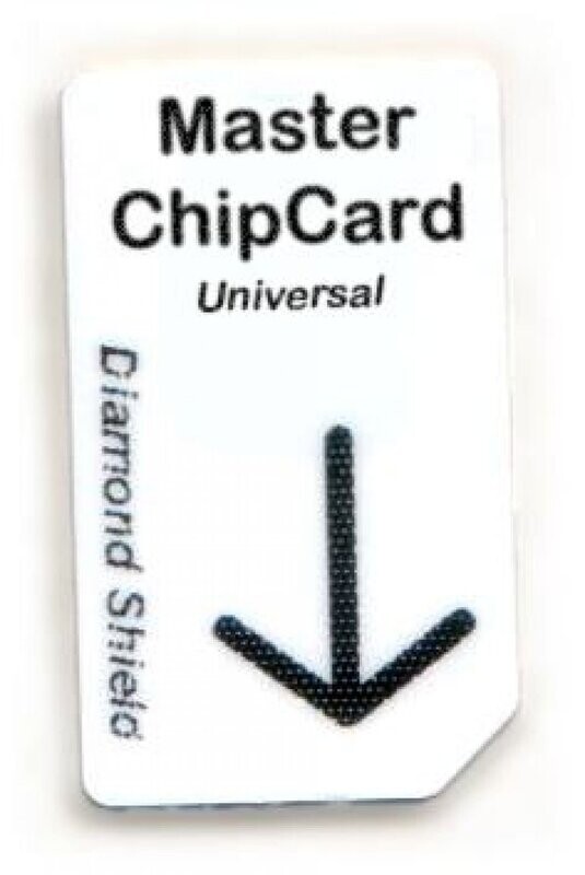 Master Chipcard Universal (leer) für Diamond Shield Prof. und Trikombin