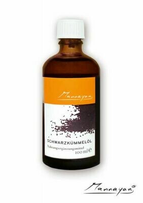 Bio-Schwarzkümmelöl 100 ml von Mannayan