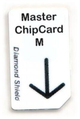 Master Chipkarte, M - 127 Slots, mehrfach beschreibbar - für die Master Chipkarte, M - 127 Slots, mehrfach beschreibbar - für die "Pro Version"