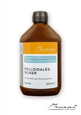 Mannayan Kolloidales Silber 500 ml