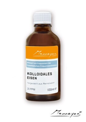 Mannayan Kolloidales Eisen 100 ml Mannayan Kolloidales Eisen 100 ml