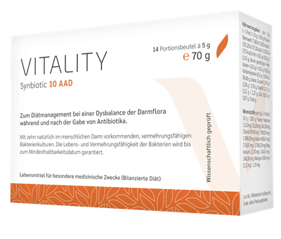 VITALITY Synbiotic 10 AAD, Das Pro zum Antibiotikum