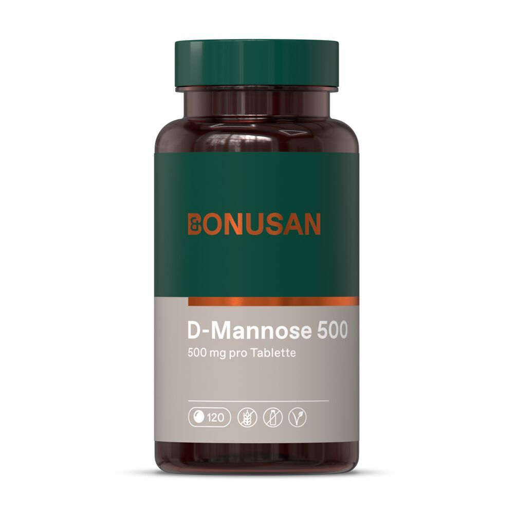 D-Mannose 500mg | Tabletten 120 Stk. D-Mannose 500mg | Tabletten 120 Stk.
