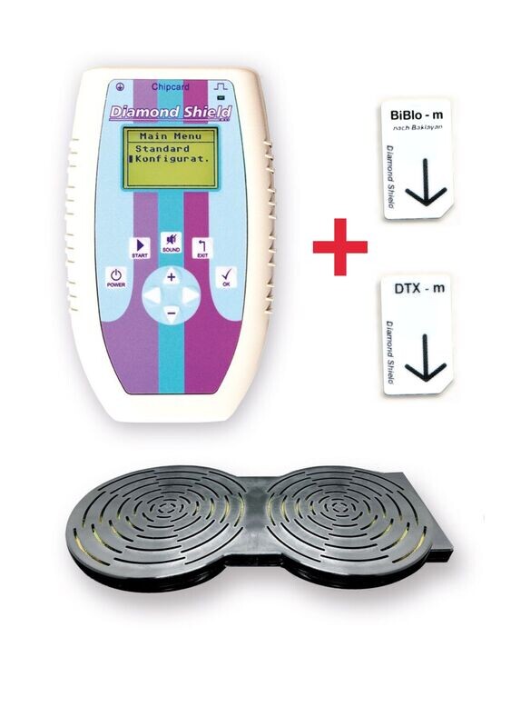 Diamond Shield Zapper IE + Fraktal-Verstärker + Chipkarte BIBLO und DTX