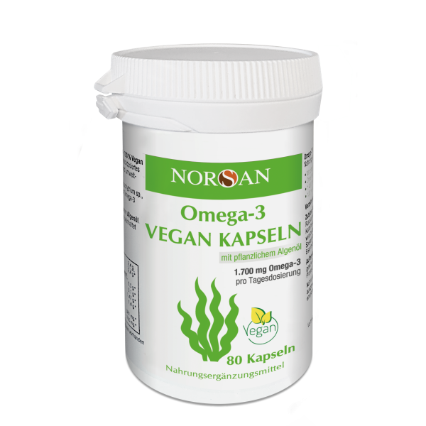 Omega-3 Vegan Kapseln - 80 Kapseln
