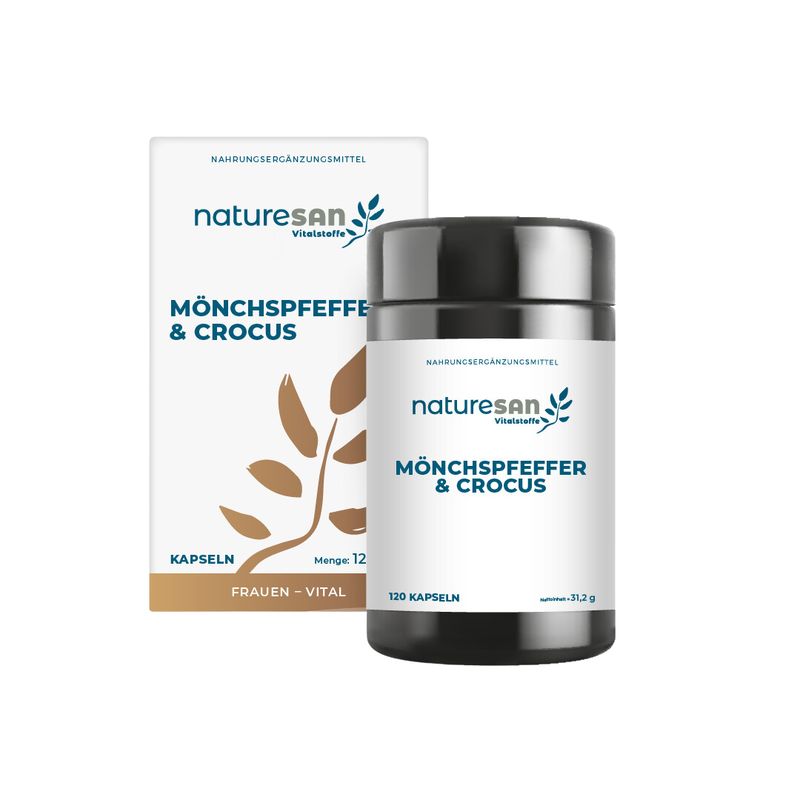 Mönchspfeffer & Crocus | Kapseln 120 Stk.