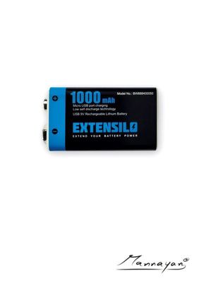 9Volt-Lithium-Ionen Akku