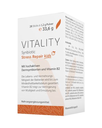 VITALITY Synbiotic Stress Repair Kids / 28x1,2g VITALITY Synbiotic Stress Repair Kids / 28x1,2g