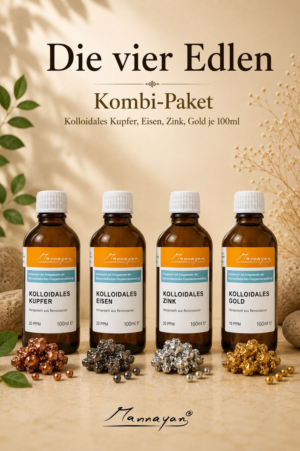 Die vier Edlen - Set 100ml
