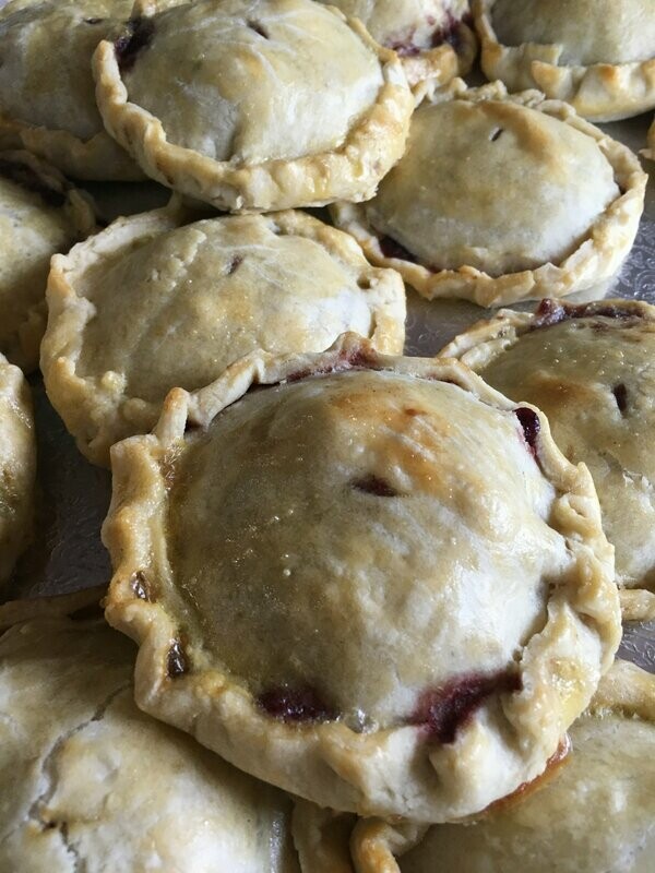 GOURMET APRICOT RHUBARB HANDPIES