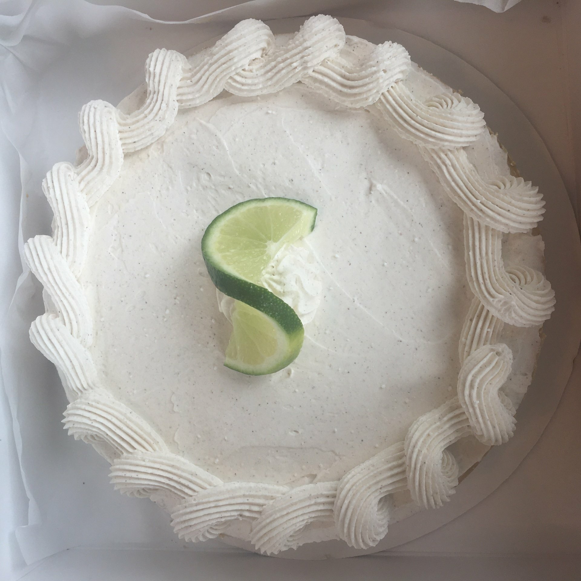 KETO KEY LIME CHEESECAKE