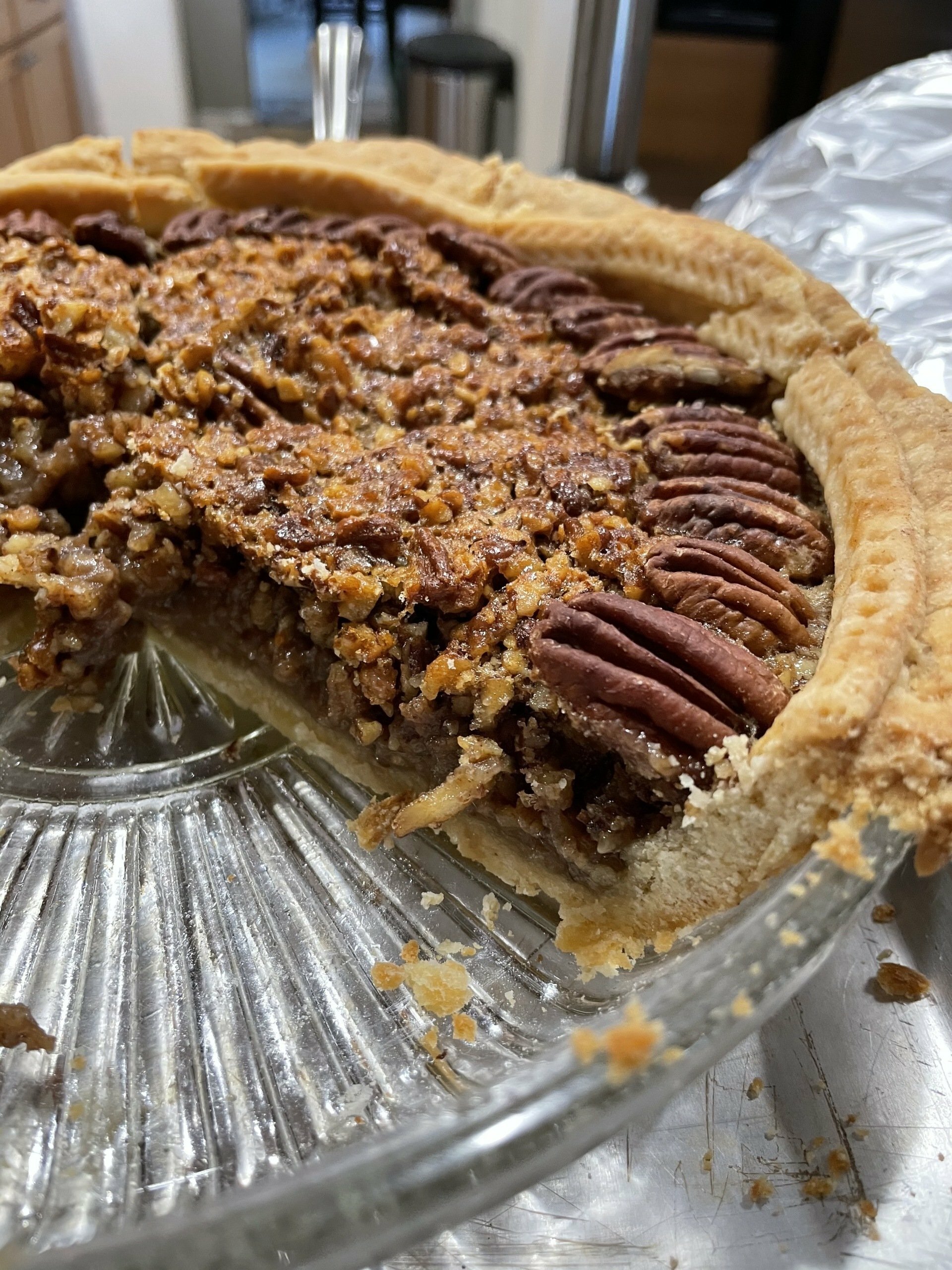 GOURMET PECAN BOURBON PIE