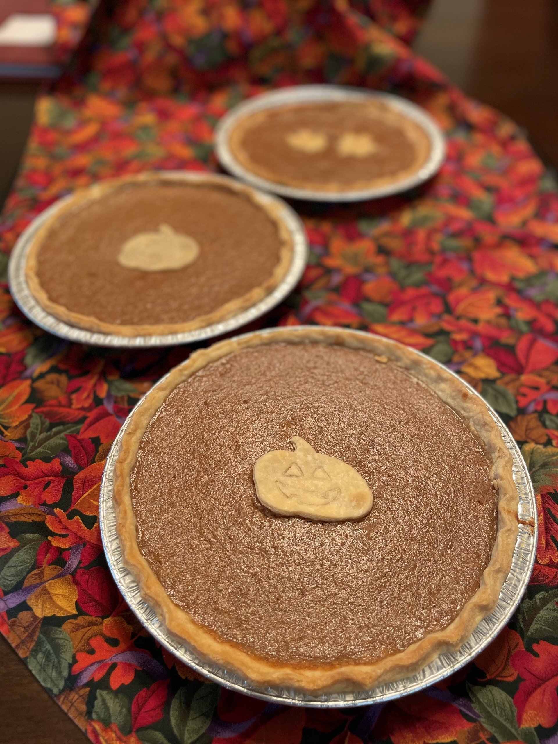 GOURMET FRESH ROASTED PUMPKIN PIE