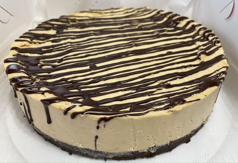 KETO PEANUT BUTTER CHOCOLATE CHEESECAKE