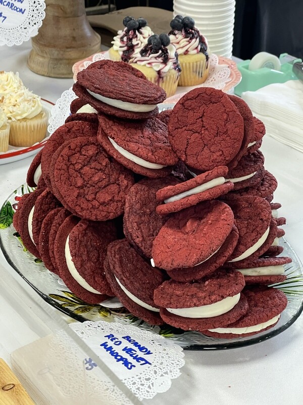 BRANDY RED VELVET WHOOPIE PIES