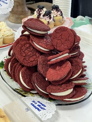 BRANDY RED VELVET WHOOPIE PIES