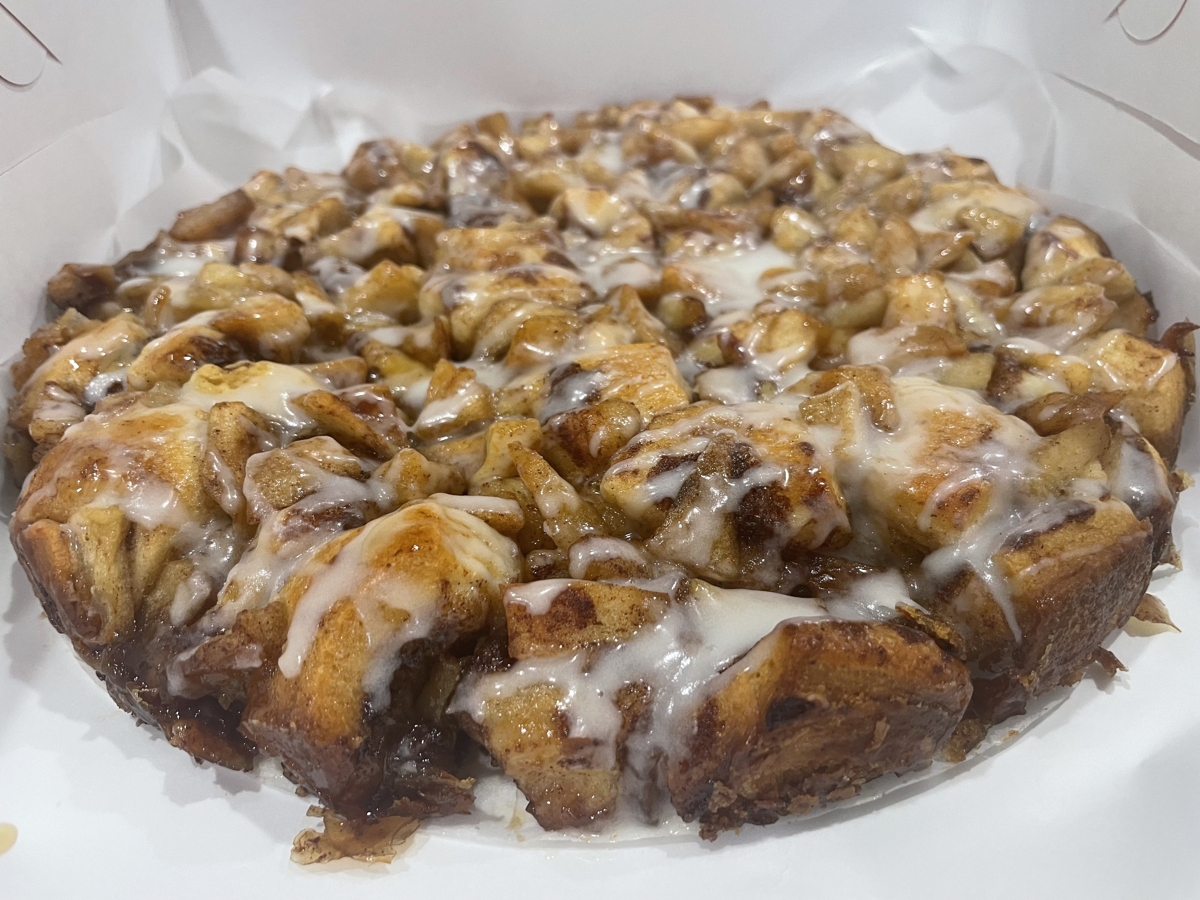 APPLE FRITTER CINNAMON ROLL