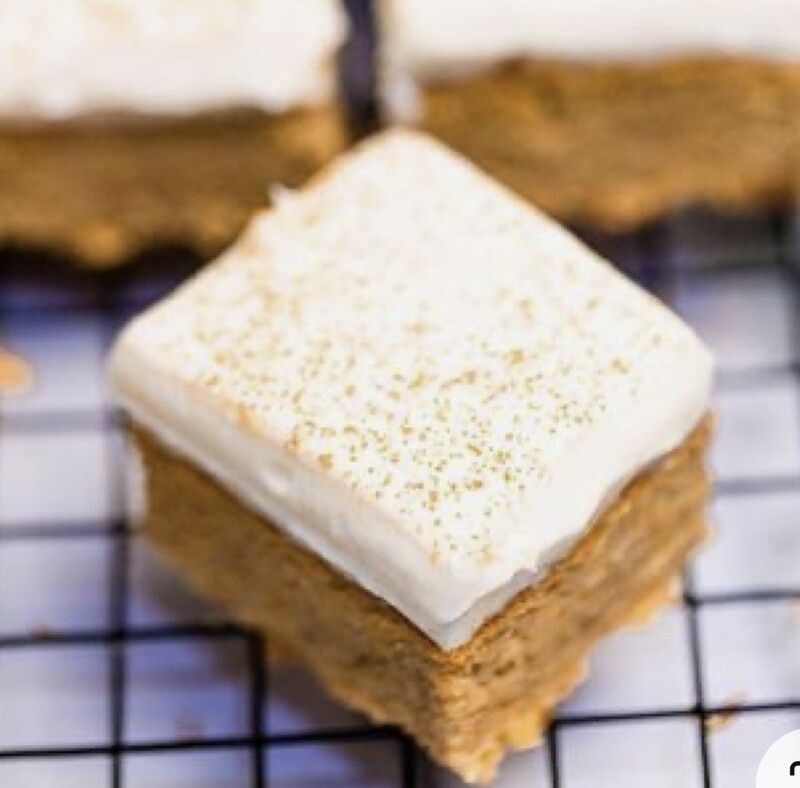 KETO ROASTED PUMPKIN BARS