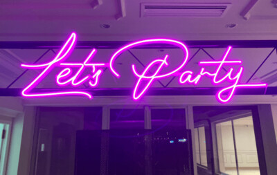 Neon Let's Party