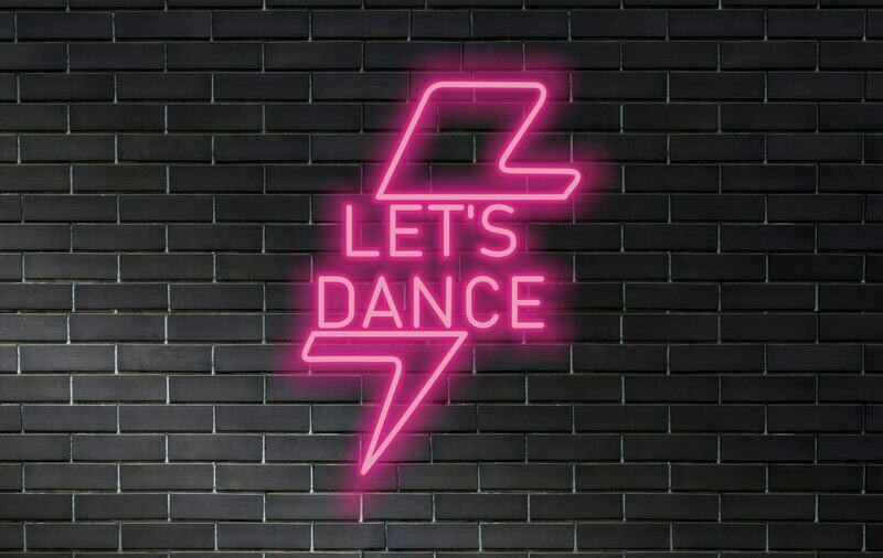 Neon led rayo Let's Dance