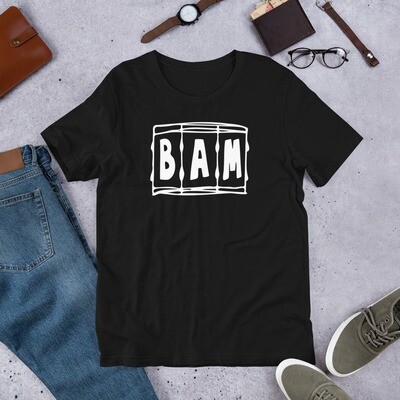 Unisex Black BAM t-shirt