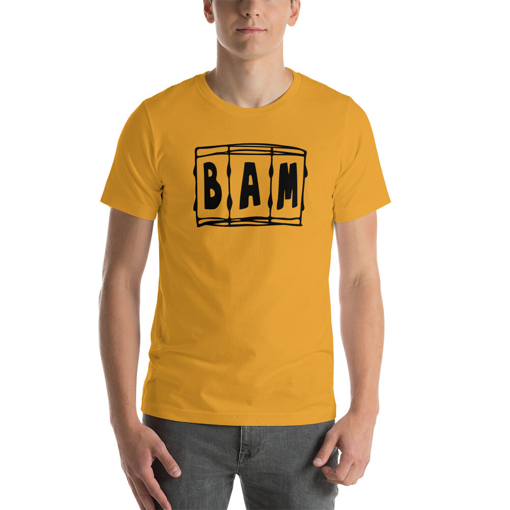 Unisex Mustard BAM t-shirt