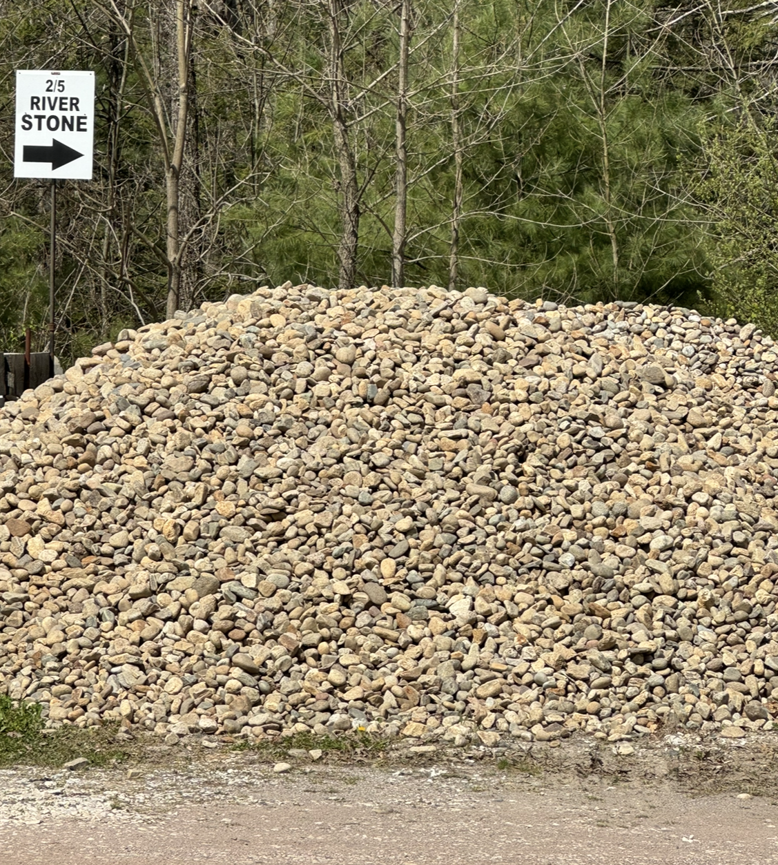 2-5 Inch River Rock