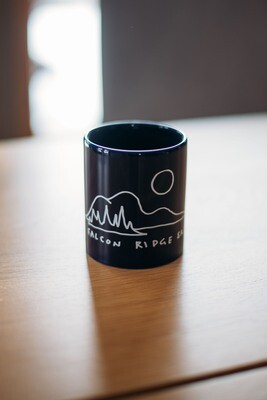 Falcon Ridge Navy Blue Mug