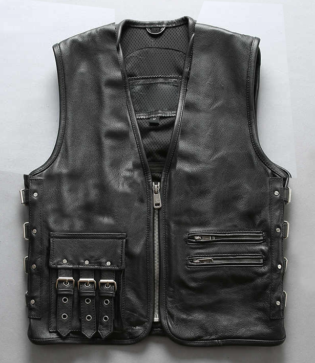 Premium Leather Vest