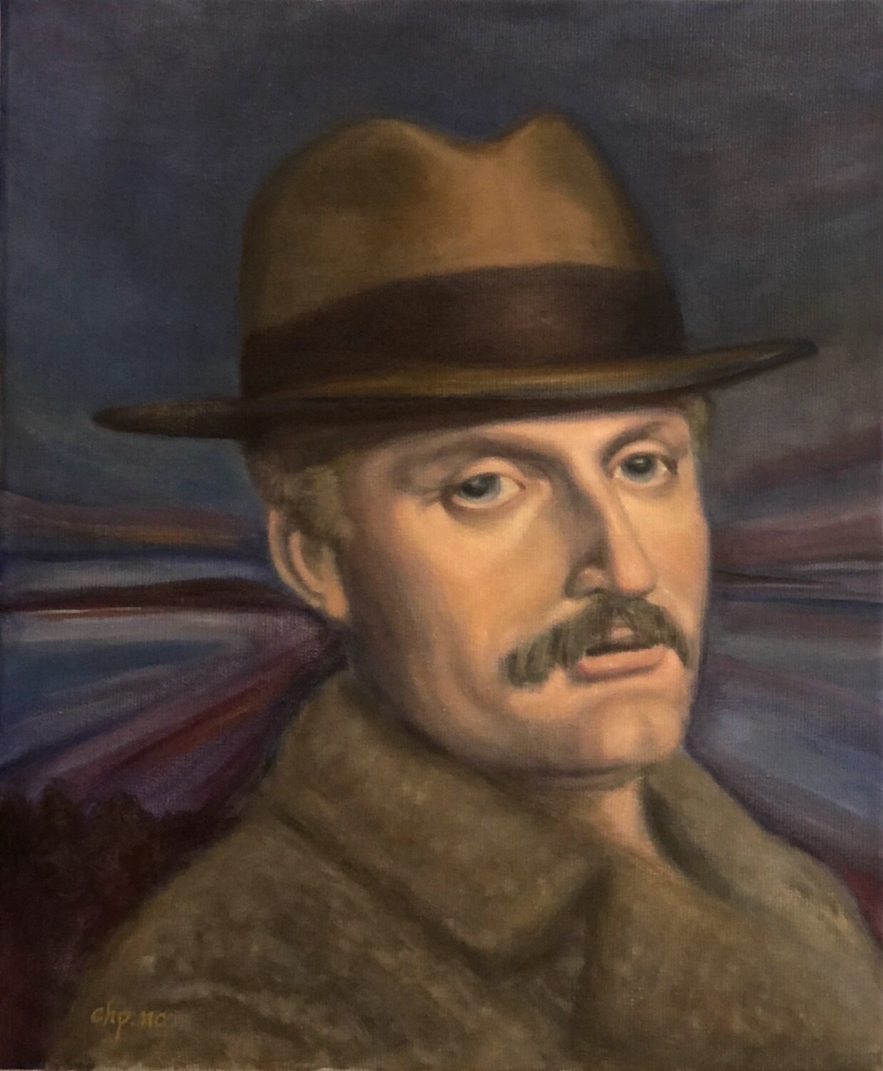 "Portrett av Edvard Munch"