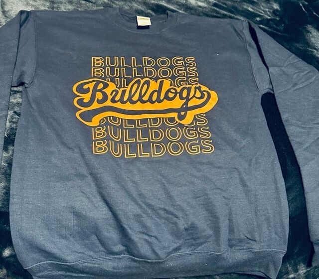 Sweatshirt - New Navy Bulldogs