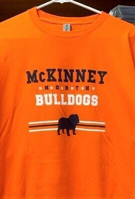 2023 Bulldog Orange Out T-shirt