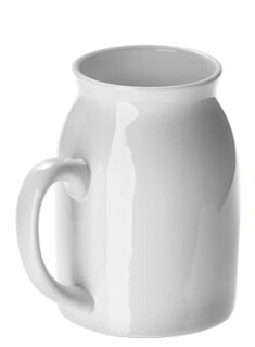 Milchkanne aus Keramik