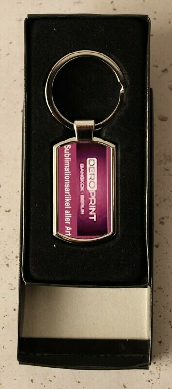 Elegant metal key ring