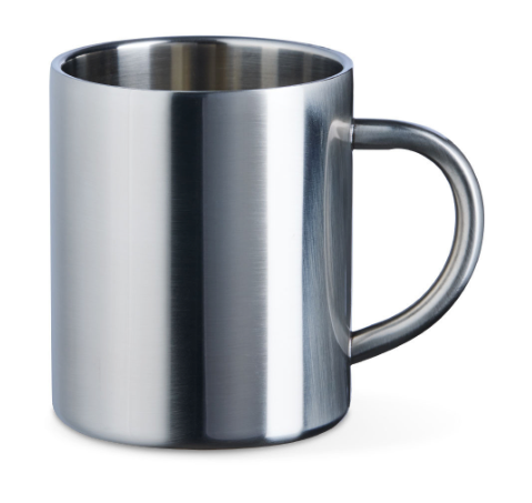 Edelstahltasse